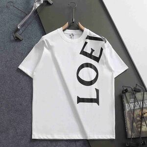 Loewe white short-sleeved T-shirt